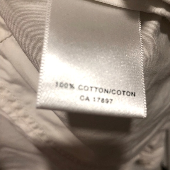 Banana Republic Women’s Classic utility style jacket, 100% cotton - Ivory, Med - Picture 5 of 7